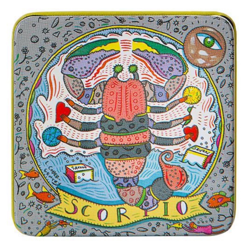 Pre De Provence - Scorpio Zodiac Engraved Bar Soap in Gift Tin